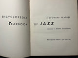 1956 ENC/YEARBOOK of JAZZ - Autographed by - Horace Silver - Frank Rehak - Jimmy Cleveland - BOOK [Memorabilia]