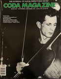 Coda Magazine - November / December 1991 - Tom Cora - Stan Getz - Jimmy Raney - Freddie Redd - Bird - Features : issue