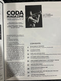 Coda Magazine - September / October 1991 - Features : Ray Anderson - Charles Mingus - Cecil Taylor - Horace Silver - issue 239