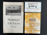 MISSISSIPPI FOLK VOICE - By William Ferris - CenterForSouthernFolkLore # 1 - BOOK / CASSETTE