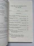 THE BLACK PERSPECTIVE IN MUSIC - Feat: Langston Hughes - Joe Turner - W. Rudolph Dunbar - Volume 9 #2 - FALL 1981 - MAGAZINE
