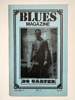 BLUES MAGAZINE - BO CARTER - [Leadbelly centerfold] - VOLUME 5 #2 JUNE 1979