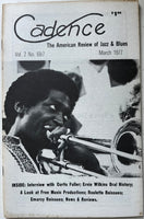 CADENCE back issue MARCH 1977 - CURTIS FULLER - ERNIE WILKINS - MAGAZINE