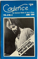 CADENCE - JUNE 1980 - BARRY ALTSCHUL - MILFORD GRAVES - back issue - MAGAZINE