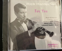 RICK HARDEMAN - FOR YOU - JAZZMANIA - 6015 - CD