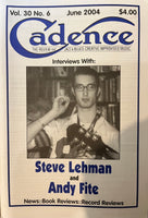 CADENCE back issue - JUNE 2004 - STEVE LEHMAN - ANDY FITE - MAGAZINE