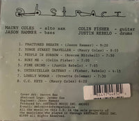 MAURY COLES -  COLIN FISHER - JASON HAMMER - JUSTIN REBELO - ABSTRACT - AMI - 1 - CD