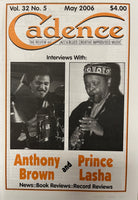 CADENCE back issue - MAY 2006 - ANTHONY BROWN - PRINCE LASHA -  MAGAZINE
