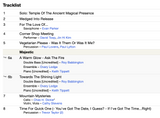 FRANK PERRY - TEMPLE OF THE ANCIENT MAGICAL PRESENCE: NEW + OLD MUSIC FOR SOLO PERC+DUO+TRIO -includes: Evan Parker - Paul Lytton -  FMR - 78 - CD