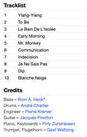 LIFES CIRCLE - VOL 1 - feat: Gast Waltzing - Rom Heck - Jacques Proton - Pirly Zurstrassen - André Charlier - IGLOO 077 CD