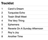 CAROL LIEBOWITZ [piano] - NICK LYONS [alto saxophone]  - FIRST SET - LINEART 1002 CD