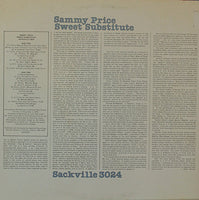 SAMMY PRICE - SWEET AND SUBSTITUTE - SACKVILLE - 3024 - LP