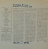 SAMMY PRICE - SWEET AND SUBSTITUTE - SACKVILLE - 3024 - LP