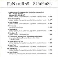 FUN HORNS - SURPRISE - JAZZPOINT - 1029 - CD
