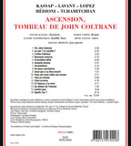 SYLVAIN KASSAP - ASCENSION: TOMBEAU OF JOHN COLTRANE - ROGUEART - 22 - CD