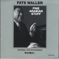 FATS WALLER - FINE ARABIAN STUFF 11/20/39 - HIGHNOTE - 7053 - CD