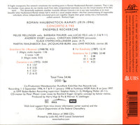 ROMAN HAUBENSTOCK RAMATI - ENSEMBLE RECHERCHE - CONCERTO A TRE - HATNOW - 114 CD
