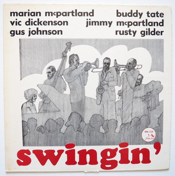 JIMMY McPARTLAND - Buddy Tate - Vic Dickenson - etc-  SWINGIN' - HALCYON - 114 - LP