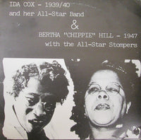 IDA COX - 1939- 40 + BERTHA 'CHIPPIE' HILL 1947 - QUEEN - 48 - LP