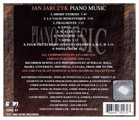 JAN JARCZYK - PIANO MUSIC - GOWI - 51 - CD