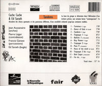 CACHE CACHE & ED SARATH  - TANDEMS - AA - 312609 - CD