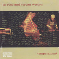 JON ROSE and VERYAN WESTON - TEMPERAMENT (2CDS) - EMANEM - 4207 - CD