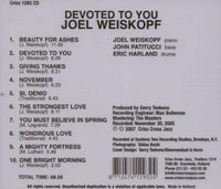 JOEL WEISKOPF - JOHN PATITUCCI - ERIC HARLAND - DEVOTED TO YOU - CRISSCROSS - 1293 - CD
