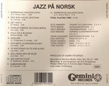 VARIOUS ARTISTS: Atle Hammer - Knut Riisnaes - Einar Iversen - Egil  Kapstad - NORWAY JAZZ - GEMINI - 70 - CD