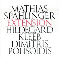 MATHIAS SPAHLINGER - EXTENSION - HILDEGARD KLEEB - DIMITRIS POLIOIDIS - HATART - 6131 CD