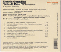 DENNIS GONZALEZ - CAPE OF STORMS: YELLS AT EELS - AYLER - 117 - CD