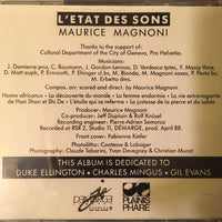 MAURICE MAGNONI - L'ETAT DES SONS - PLAINISPHARE - 126736 CD