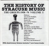 VARIOUS ARTISTS - HISTORY OF SYRACUSE NY MUSIC Vol 1- PETCAP - 6525 - CDR