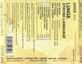 LUNGE: STRONG LANGUAGE - GAIL BRAND - PHIL DURRANT - PAT THOMAS - MARK SANDERS - EMANEM - 4079 - CD