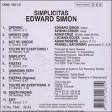 EDWARD SIMON - SIMPLICITAS - CRISSCROSS - 1267 - CD