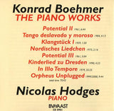 KONRAD BOEHMER - THE PIANO WORKS - BVHAAST - 901 - CD