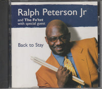 RALPH PETERSON - BACK TO STAY - SIROCCO - 1006 - CD