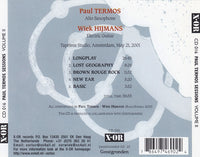 PAUL TERMOS - TERMOS SESSIONS VOLUME II - XOR - 16 - CD