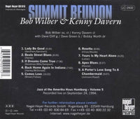 BOB WILBER & KENNY DAVERN - SUMMIT REUNION - NAGELHEYER - 15 CD