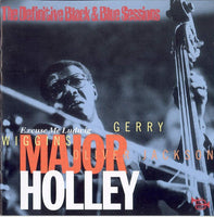 MAJOR HOLLEY - EXCUSE ME, LUDWIG  2/16+19/77  - DEFINITIVE SERIES - BLACKANDBLUE - 889 - CD