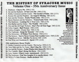VARIOUS ARTISTS - HISTORY OF SYRACUSE NY MUSIC Vol 1- PETCAP - 6525 - CDR