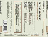 GROSSE ABFAHRT - EVERYTHING THAT DISAPPEARS - EMANEM - 4146 - CD