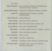 ANTHONY BRAXTON - 12 + 1TET (VICTORIAVILLE) 2007 - VICTO - 109 - CD