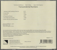 TERRENCE MCMANUS - TRANSCENDENTAL NUMBERS  - NOBUSINESS - 27 - CD