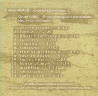 ANNA HOMLER - STEUART LIEBIG - KELPLAND SERENADES - PFMENTUM - 29 - CD