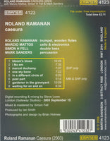 ROLAND RAMANAN - CAESURA - EMANEM - 4123 - CD