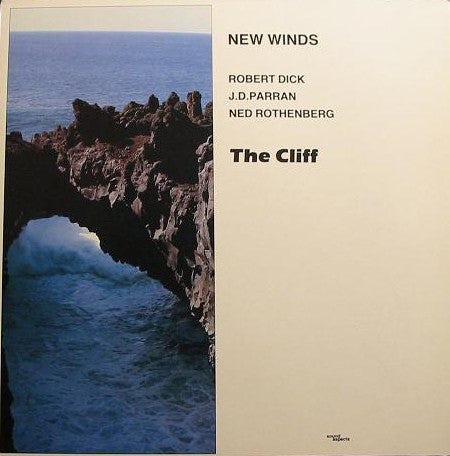 NEW WINDS -JD PARRAN - NED ROTHENBERG - ROBERT DICK - THE CLIFF - SOUNDASPECTS - 25 - LP