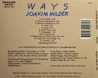 JOAKIM MILDER - WAYS - DRAGON - 231 - CD