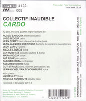 COLLECTIF INAUDIBLE BIG BAND - CARDO - EMANEM - 4122 - CD