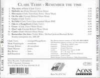 CLARK TERRY - Ray Brown - Jeff Hamilton - Dado Moroni - Mark Nightingale - George Robert - REMEMBER THE TIME - MONS - 874762 - CD
