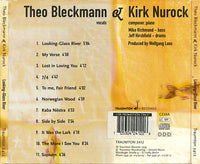 THEO BLECKMAN - KIRK NUROCK - w/ Mike Richmond and Jeff Hirshfield - LOOKING GLASS RIVER - TRAUMTON - 2412 - CD